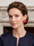 Arete Flor Roja