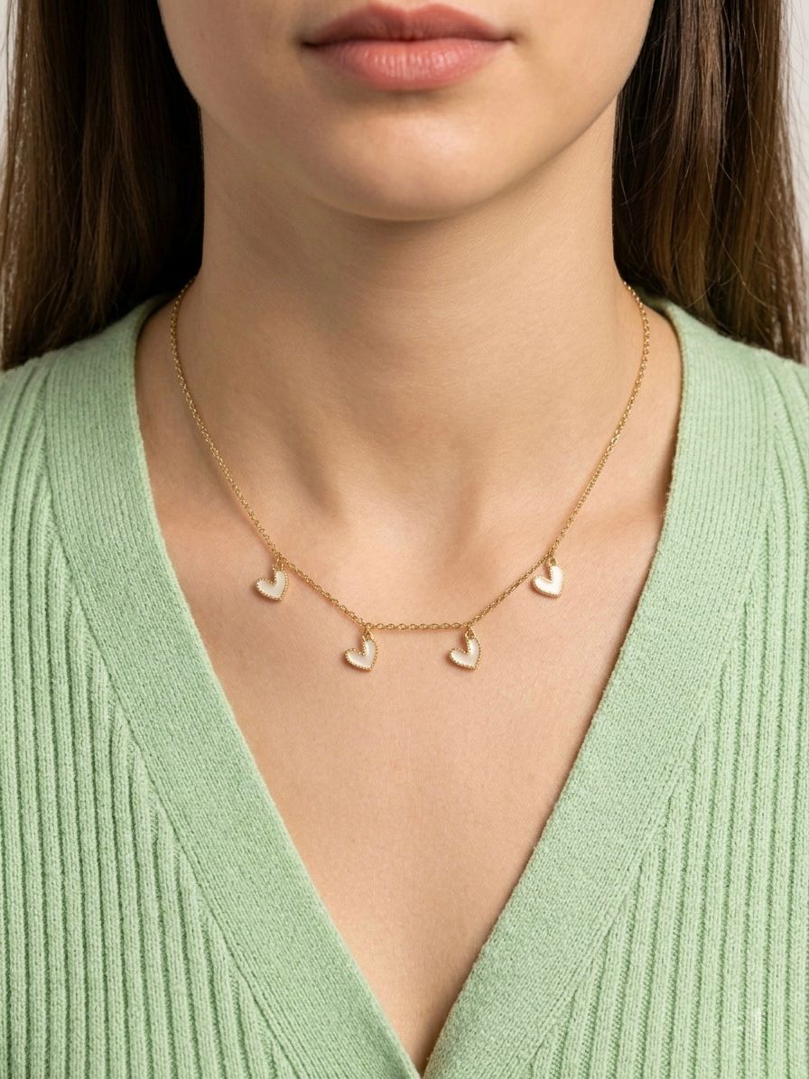 Collar Mini Corazones